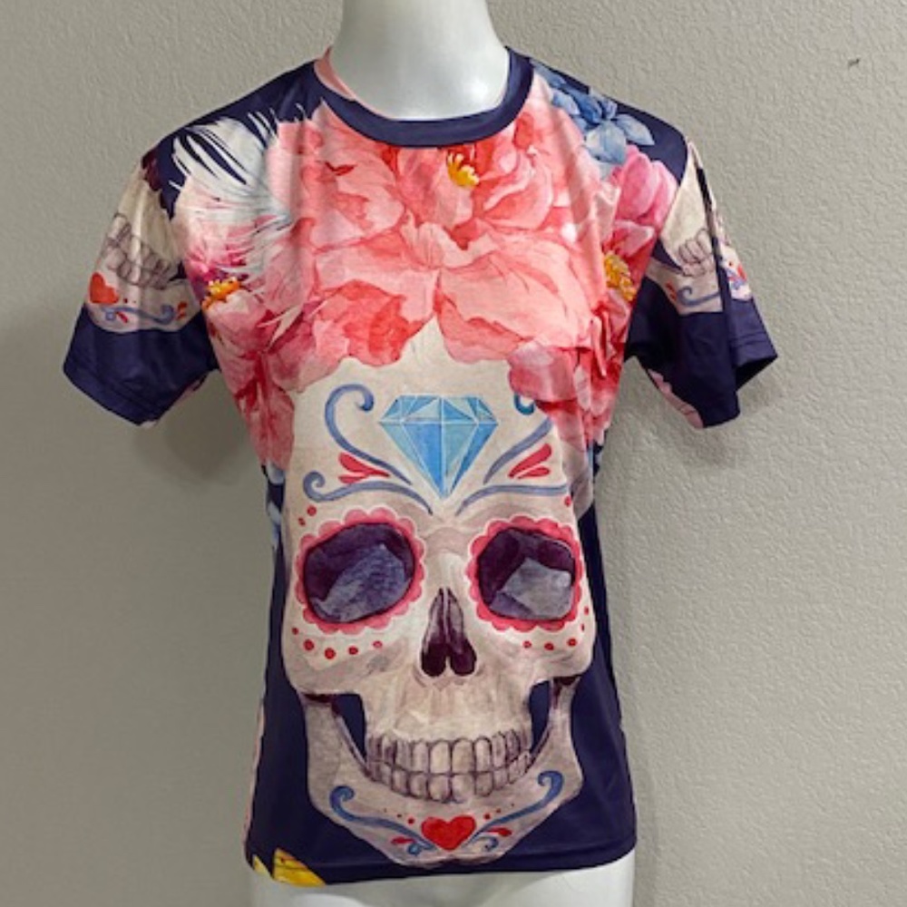 Zootop Sugar Skulls Day of the Dead Shirt